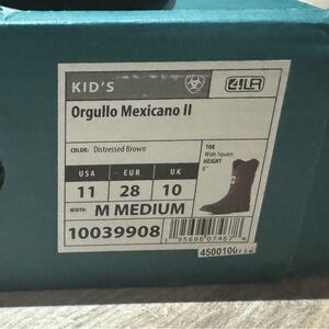 Ariat Kid's Distressed Brown Boots